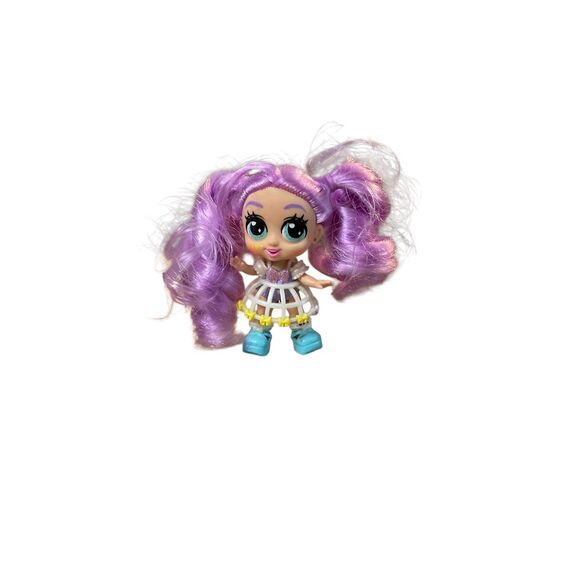 Angel High Doll Figure Pascal Zuru Itty Bitty Prettys Purple Hair 2" Tall - Picture 1 of 2